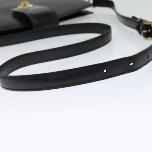 LOUIS VUITTON Epi Capuchin Shoulder Bag Black M52342 - Picture 7 of 12